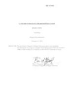 BR 19-001 Discontinuation-Supply Chain Management- Certificate
