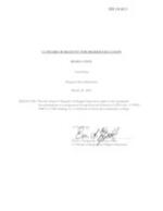 BR 19-013 Discontinuation-Group Exercise Instructor Certificate