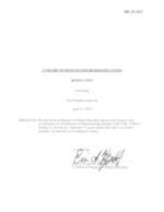 BR 19-051 Licensure & Accreditation-Foundations in Manufacturing program- Certificate