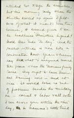 November 11, 1918 letter to Anson from Frances pg. 1, back