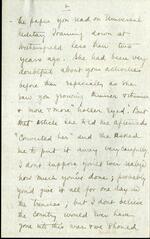 November 11, 1918 letter to Anson from Frances pg. 2