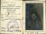 Identity Card American Expeditionary Forces