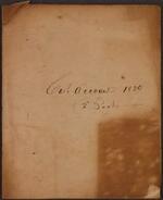 Item 04; Cash Account, 1824
