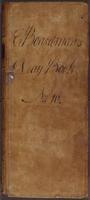 Item 11; Daybook No. 10, 1798-1799