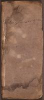 Item 01; Daybook No. 1, 1795