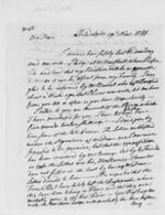 Oliver Wolcott, Sr. Papers: Letters from Oliver Wolcott to his wife, Laura, and his children, 1781-1782