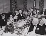 Head table at the Admiral Hart Navy Relief Dinner, Hartford