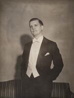 William H. Mortensen in tuxedo, Hartford