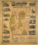 Map of the town of Canaan, Litchfield Co. Conn. drawn & surveyed by L. Fagan