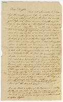 Letter from Timothy Wells Rossiter to Sophia Rossiter Geer, 1808 March 28