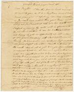 Letter from Timothy Wells Rossiter to Sophia Rossiter Geer, 1816 June 3