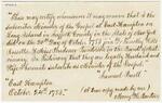 Copy of the marriage certificate of Timothy Wells Rossiter and Prudence Punderson Rossiter, 1783 October 24