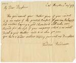 Letter from Prudence Punderson to “daughters,” 1779 August 5