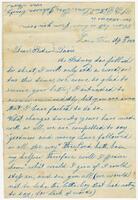 Letter from Julia to “Sister Davis,” 1871 April 3