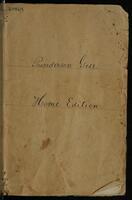 “Punderson Geer. Home Edition.” by Isaac W. Geer, 1884 December 13
