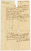 Letter from Ebenezer Punderson to Prudence and Hannah Punderson (daughters), 1779 August 13