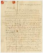 Letter from Joseph Bryan to Sophia Rossiter Geer, 1846 August 28
