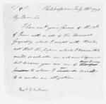 Oliver Wolcott, Jr. Papers: Incoming and outgoing correspondence, 1793-1808