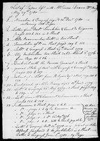Silas Deane Papers: "List of Papers left with Mr. Simeon Deane, Williamsburg", 1780 May 29