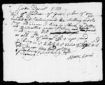 Silas Deane Papers: Business and Legal: Manuscript receipts notes, 1753-1776