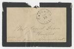 Envelope, 1865 October 13