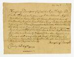 Mary Tilden documents, 1732-1733