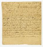 Mary Tilden statement on her intent to return, 1733 March 12
