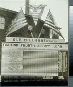 Sign for the Fourth Liberty Loan Campaign, Manchester