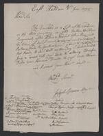 Joseph Spencer to Jonathan Trumbull, letter, June 6, 1758