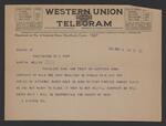 E. M. Hodge Company to Martin Welles, telegram, March 5, 1924