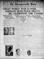 The Thompsonville press, 1918-11-07