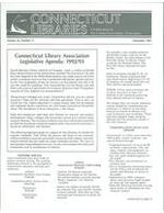 Connecticut libraries volume 33 number 11