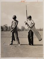 Boys playing golf, Goodwin Park, Hartford, July 6, 1972