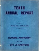 Tenth Annual Report July 1, 1948 - June 30, 1949