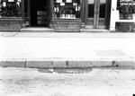Street pavement dip, Hartford, April 3, 1917