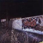 "Stone" graffiti tag under Interstate I-91, 1985