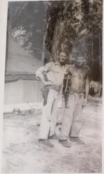 "Nick" and Salvatore Amendola; Bougainville; 1945;