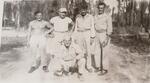 (Top-Bottom) Ralph Gambordella, "Joe", Salvatore Amendola, Joey Crescolla, "Charlie"; Bougainville; 1945;