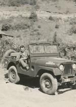 Peter Anthony, post-combat job, jeep pool driver,10,"Korea, area of 38th parallel",,1953,unknown,"Peter Anthony, post-combat job, jeep pool driver;Korea, area of 38th parallel;; 05/1905; Photograph by unknown"
