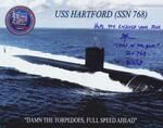 USS Hartford SSN 768 Ship Visit;Naval Submarine Base, Groton, CT;None; 06/2010; Photograph by Unknown