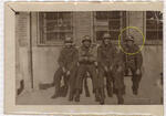 Albert Holmes is farthest on right � Pusan, Korea - 1946