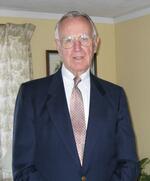 Modern day photo of James P. Hurst taken in 2004 at his residence in Andover Connecticut.
