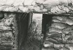A bunker outside of officer's barracks Camp Eagle I Corps South Vietnam 1970 William Lussier,,