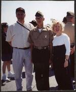 Parris Island, SC; John O�Keefe (father), PFC O�Keefe, Heidi Brown (mother); Boot Camp Graduation;4/2002