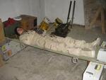 Al Asad, Iraq; LCPL Joseph O�Keefe; taking a nap; 1/2005