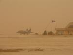 Al Asad, Iraq; Inside Sand Storm; 4/2005