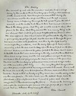 The Daisy by Elihu Burritt, manuscript dated Oct 25th, 1844