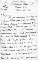 Letter from Berlin from Julius Hartt to Jane