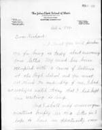 Letter from Julius Hartt to Richard Hyde