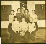 Greenwich High School Girls Basketball Team, 1907-1908